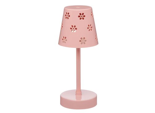 Summer Pink Daisy Flower Cut-Out Touch Lamp