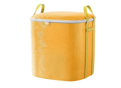 Titcea Clothes Storage Bins with Lids, 350L Thickened Oversized Capacity Moving Packing Bag with Reinforced Handle, Under Bed Storage Containers for Clothing, Blanket, Comforters, Bed Sheets, Toys