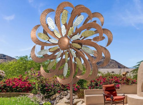 Tri-metallic Wind Spinner