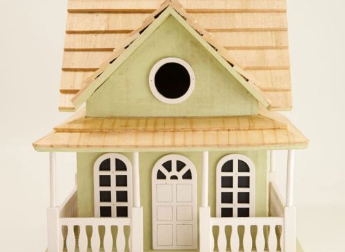 Wood Bird House
