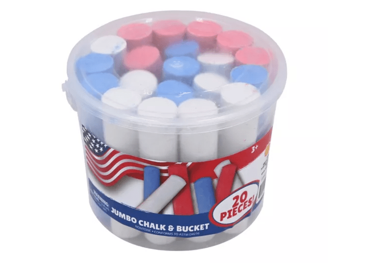 Americana Chalk Bucket