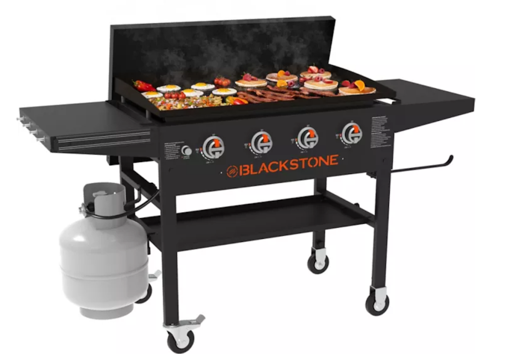 Blackstone 4-Burner Propane Gas Flat Top Griddle