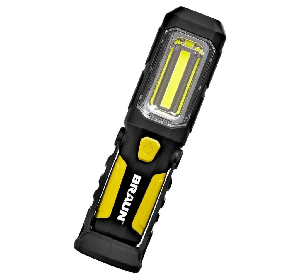 Braun Portable Folding LED Work Light