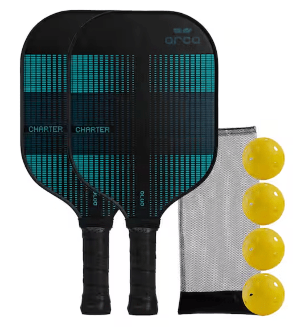 Charter Honeycomb Pickleball Paddle Deluxe Combo Set