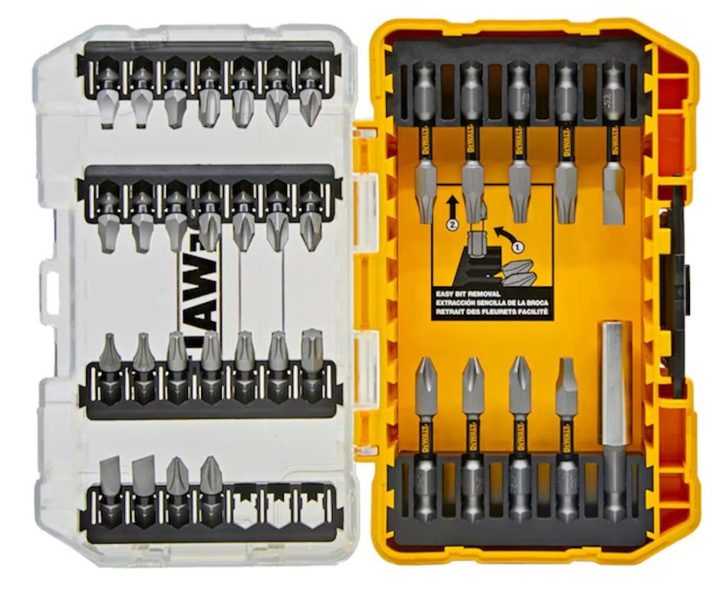 DeWalt Tough Grip 35-Piece Screwdriver Bit Set