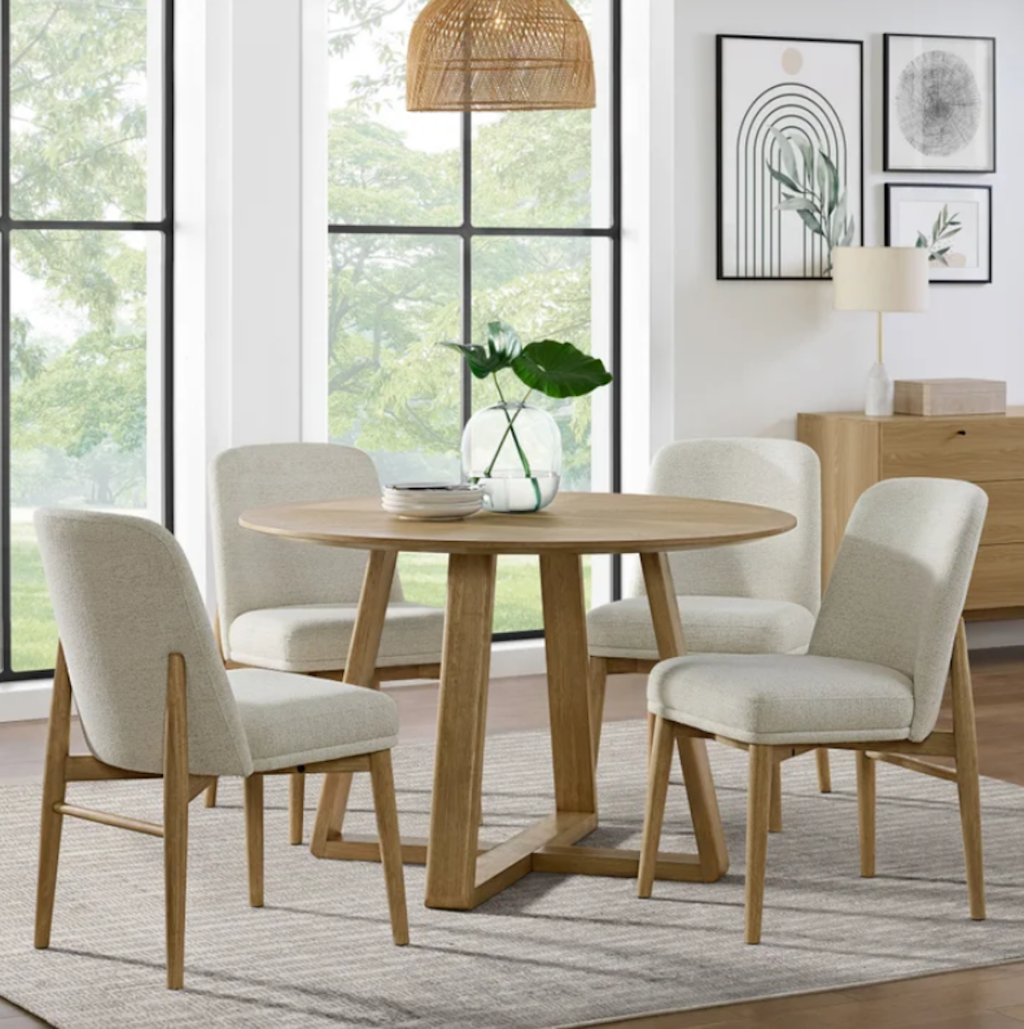 Florence & Main Florence Dining Table & 4 Chairs