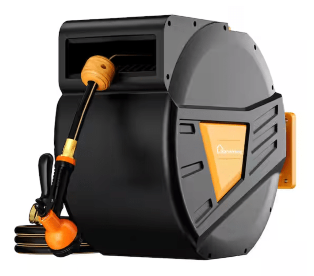 GardenJoy Retractable Garden Hose Reel