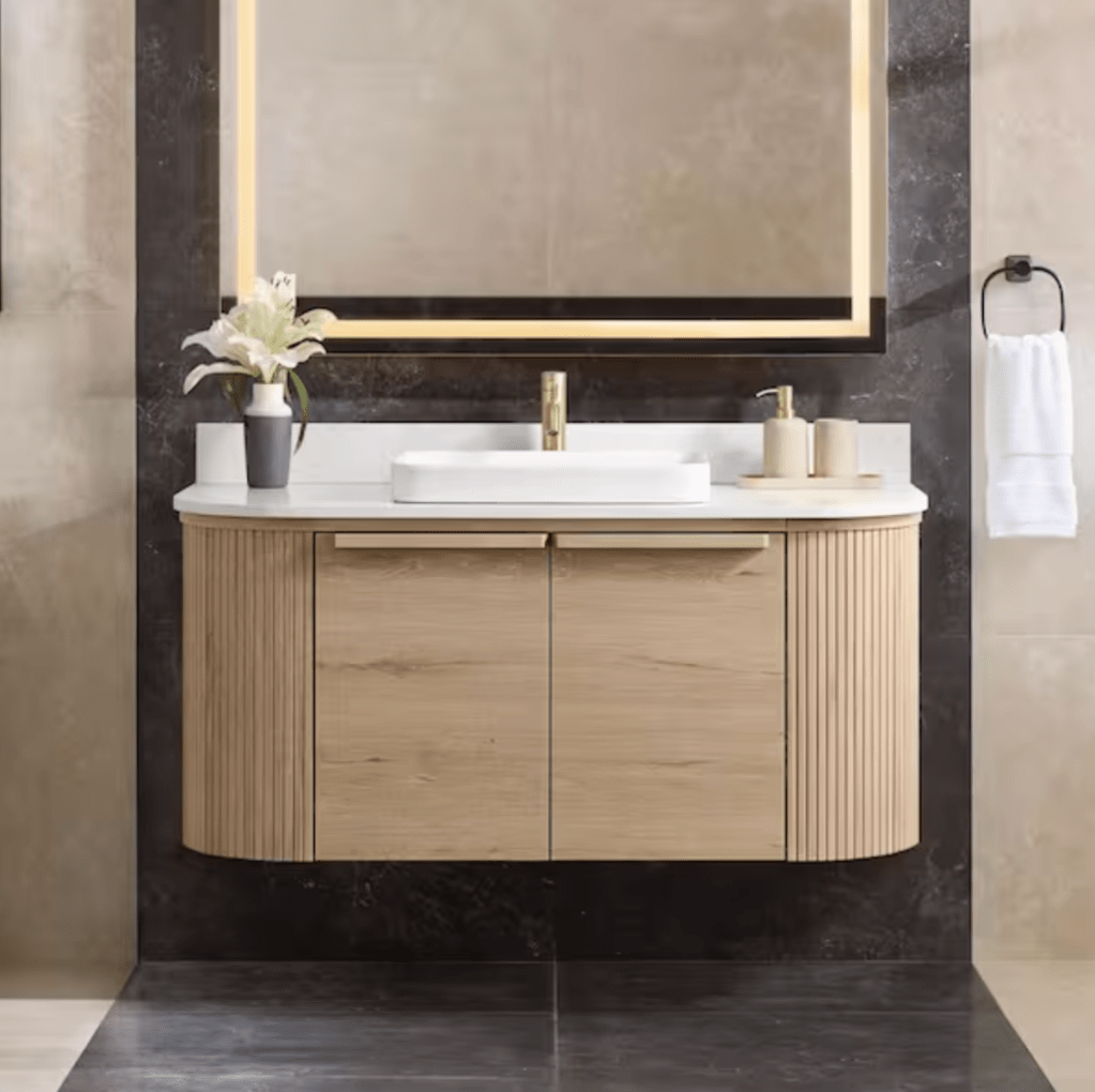 Glacier Bay Blake Floating Bathroom Vanity