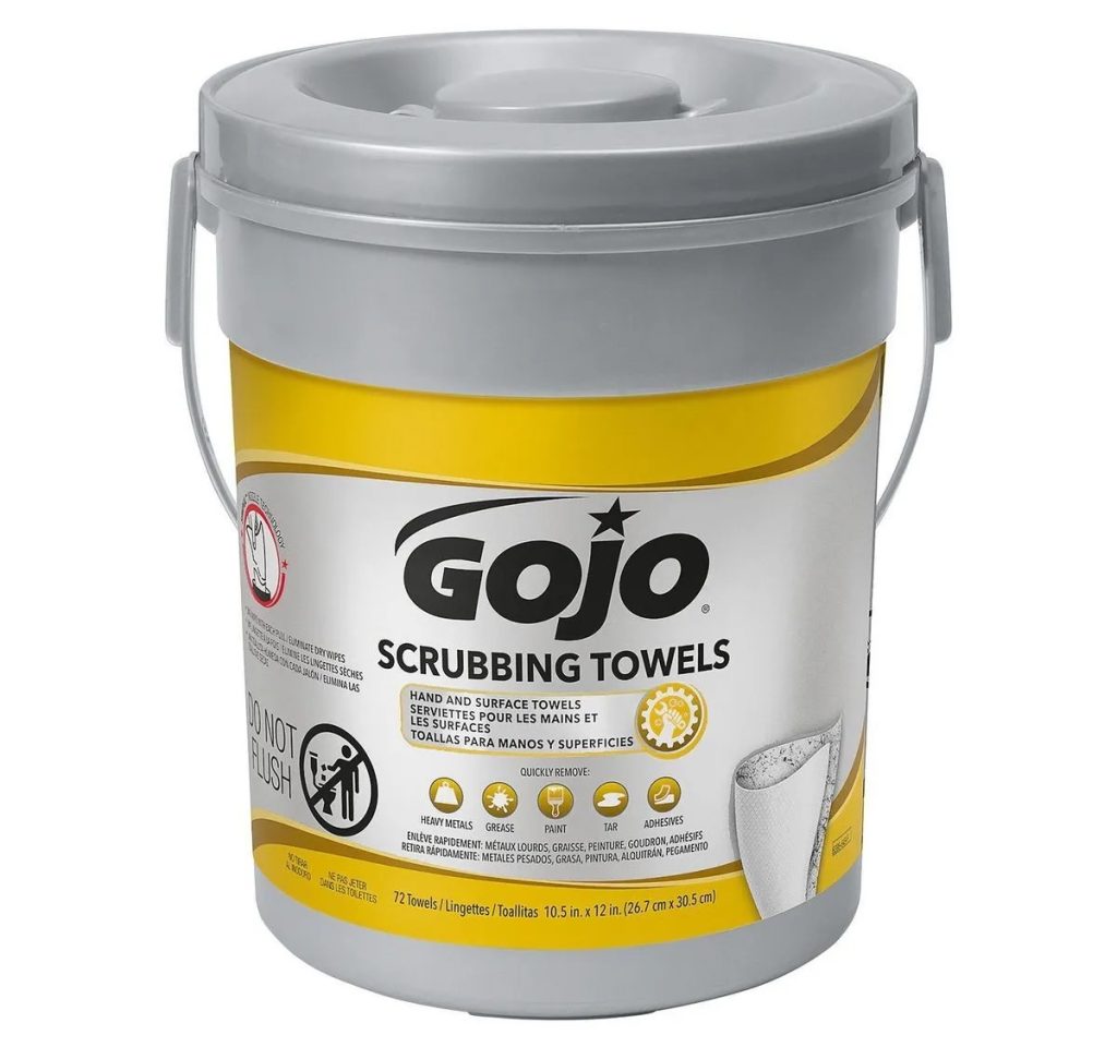 Gojo Scrubbing Towels, 72-Count