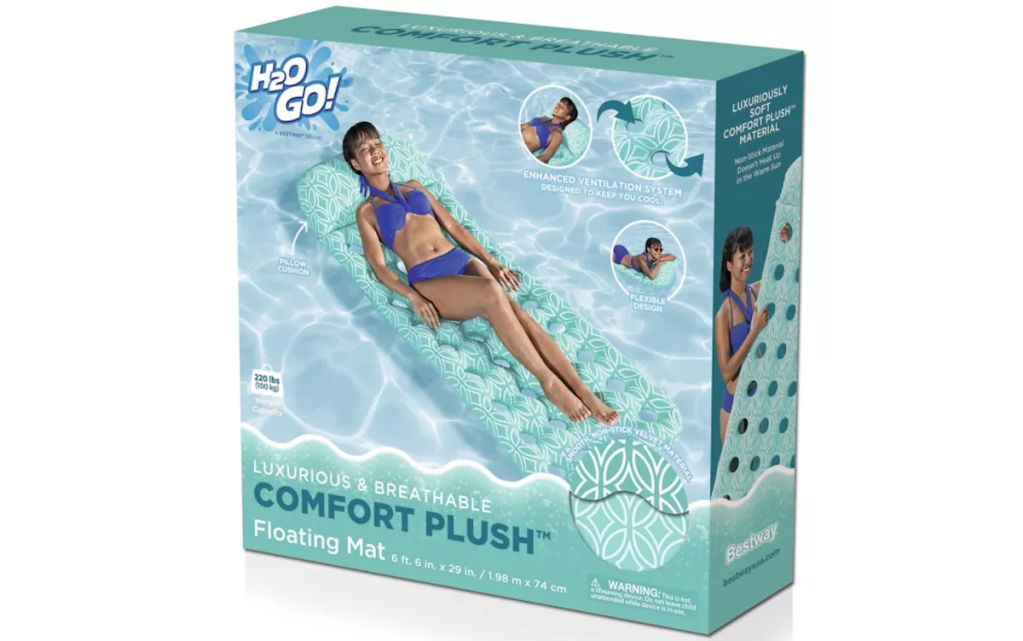 H2OGO! Comfort Plush Floating Pool Mat