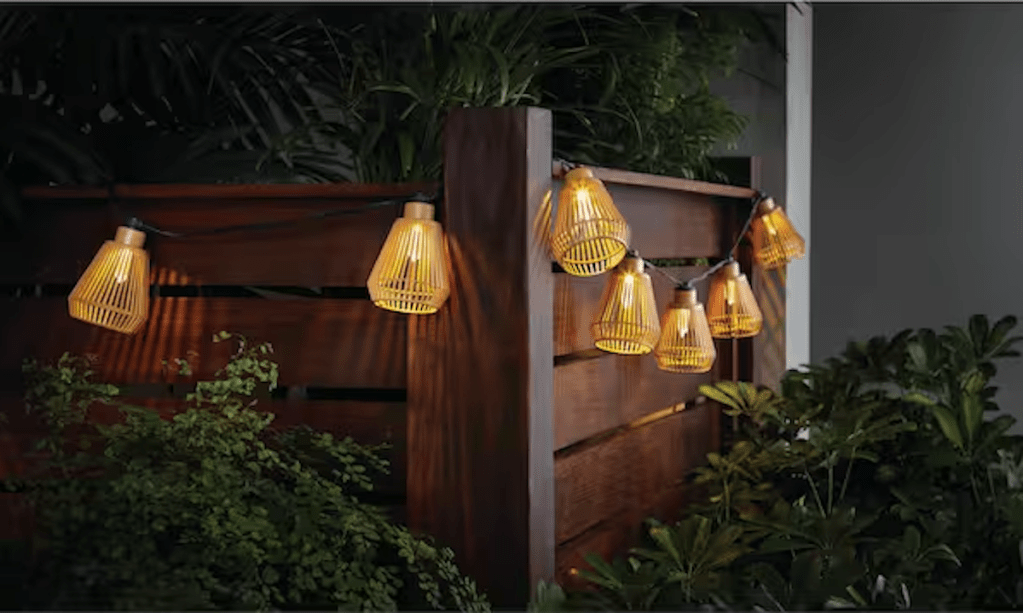 Hampton Bay LED Lantern String Light