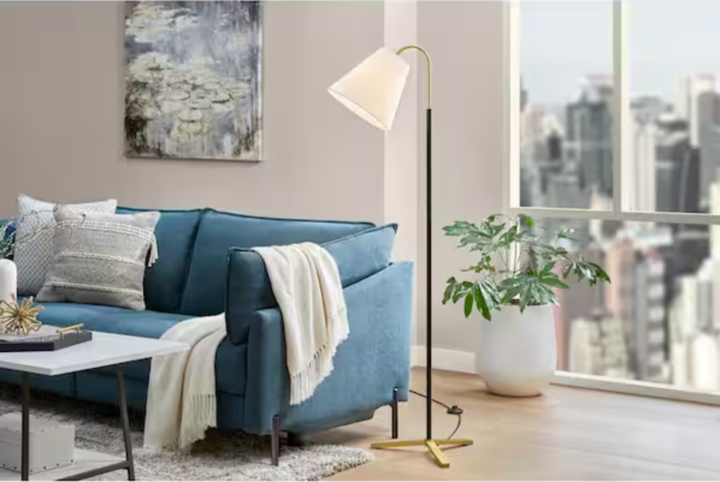 Hampton Bay Warrenton Floor Lamp