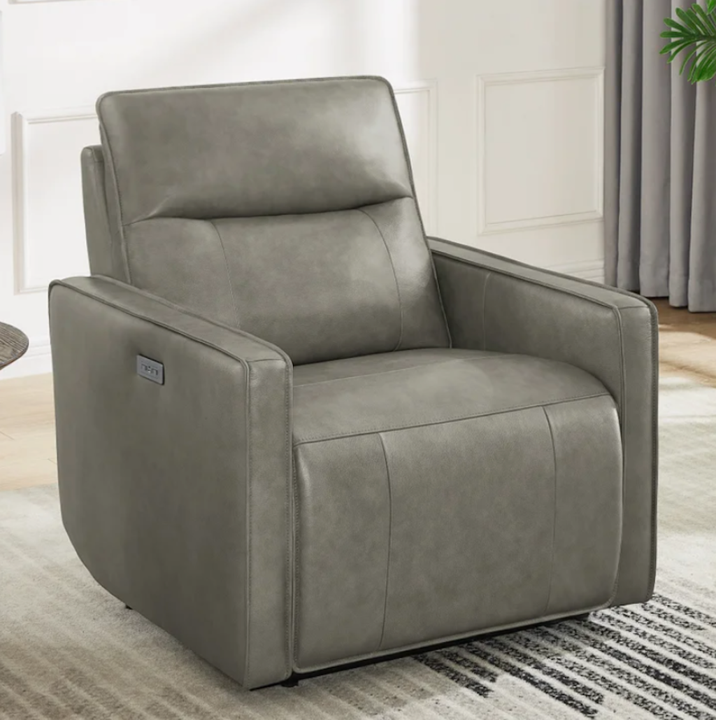 Henredon Keira Leather Zero Gravity Recliner