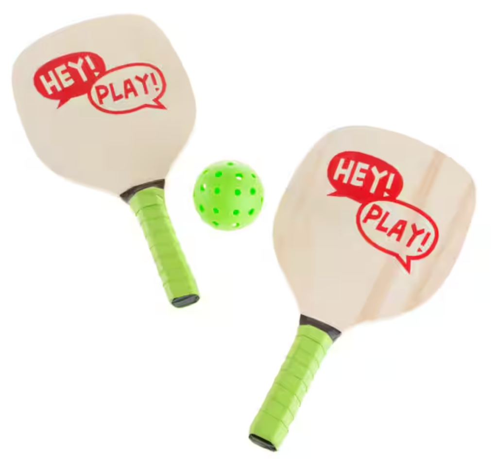 Hey! Play! Paddle Ball Game Set