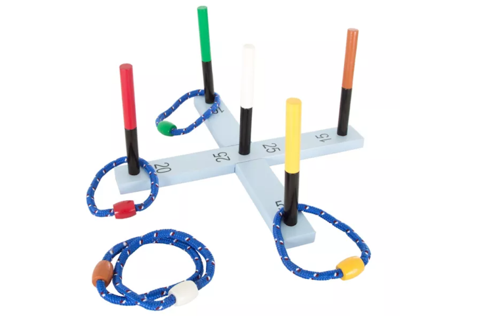 Hey! Play! Rope Ring Toss Game