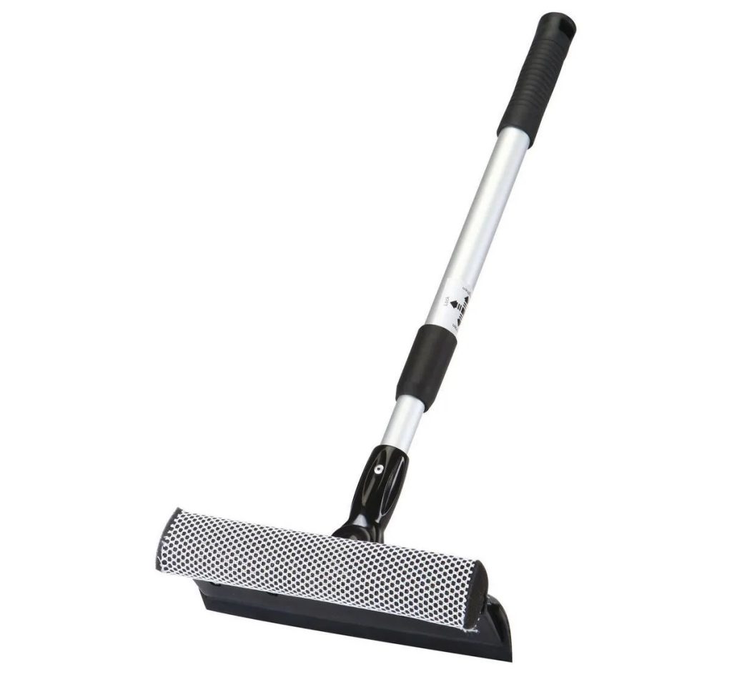 HFT 2-in-1 Squeegee with Telescoping Handle