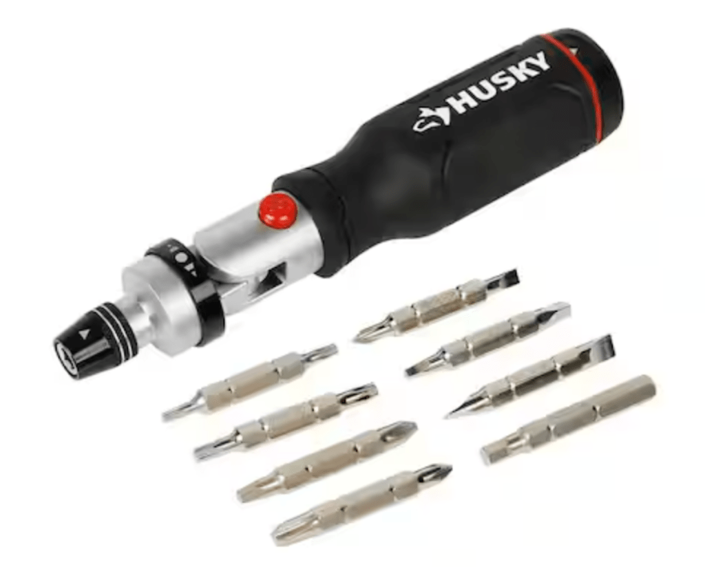 Husky Ratcheting Pivot Head Screwdriver
