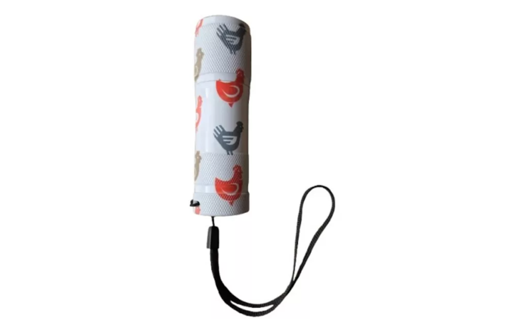 ImPECKables Chicken Pattern Flashlight