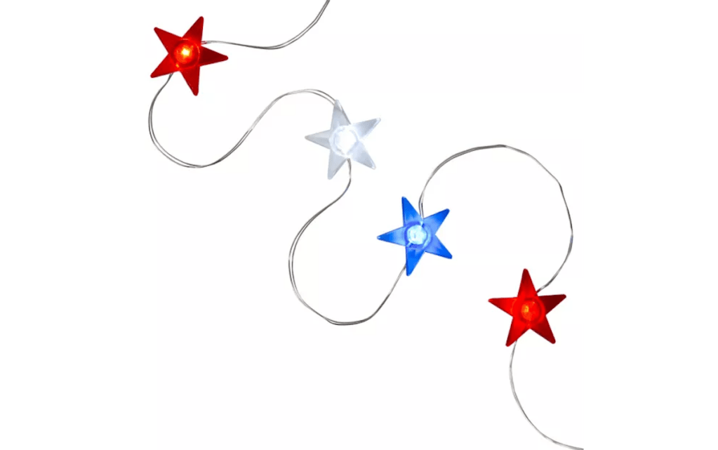 Lux Landscape Patriotic Star String Light