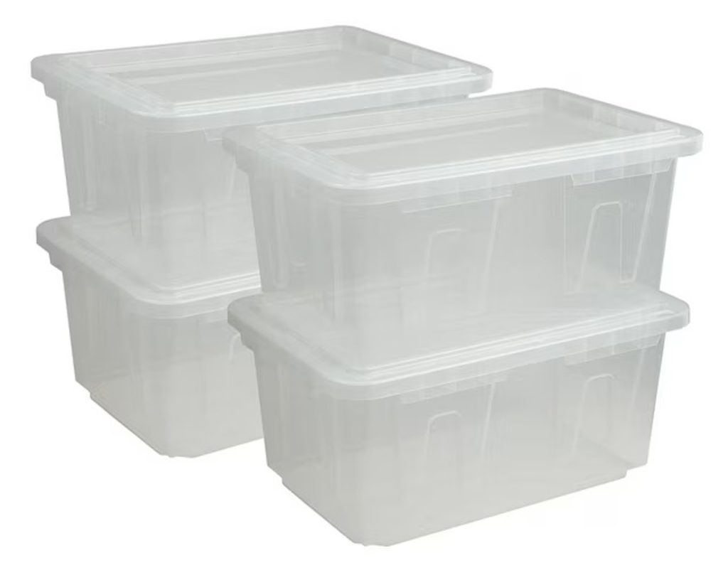 Member's Mark 60 Quart Clear Storage Tote