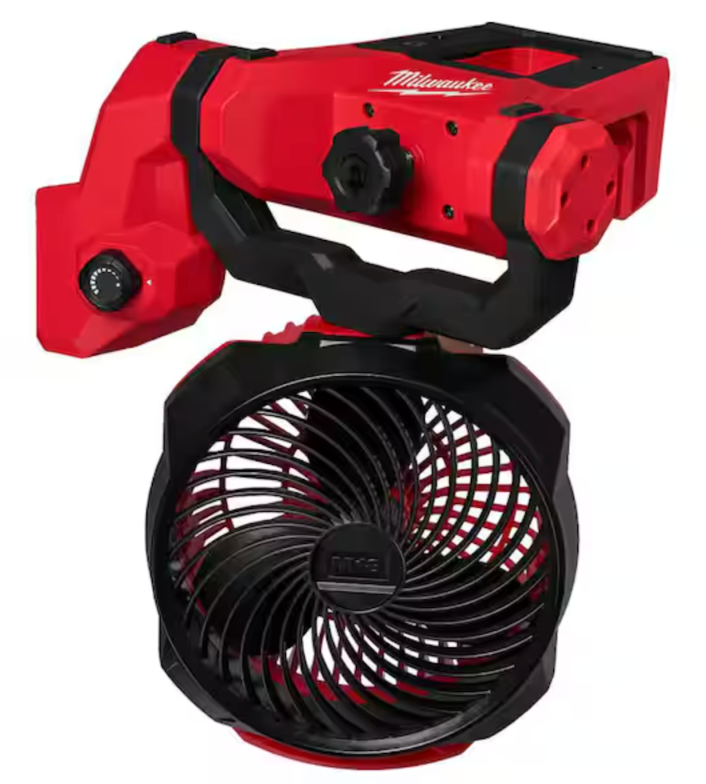 Milawukee M18 Cordless Scissor Lift Fan