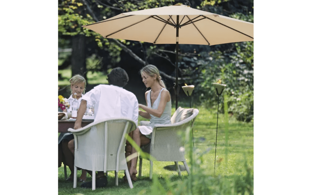 Nuu Garden 7.5 ft. Round Patio Vented Umbrella