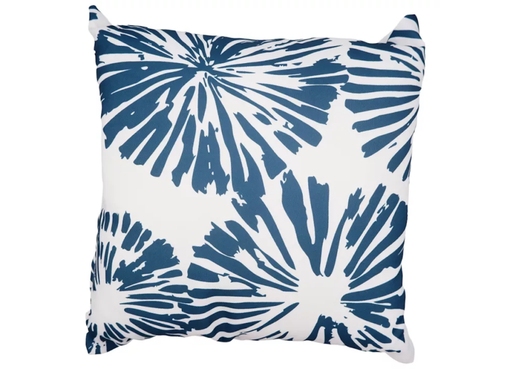Red Shed Fireworks Throw Pillow