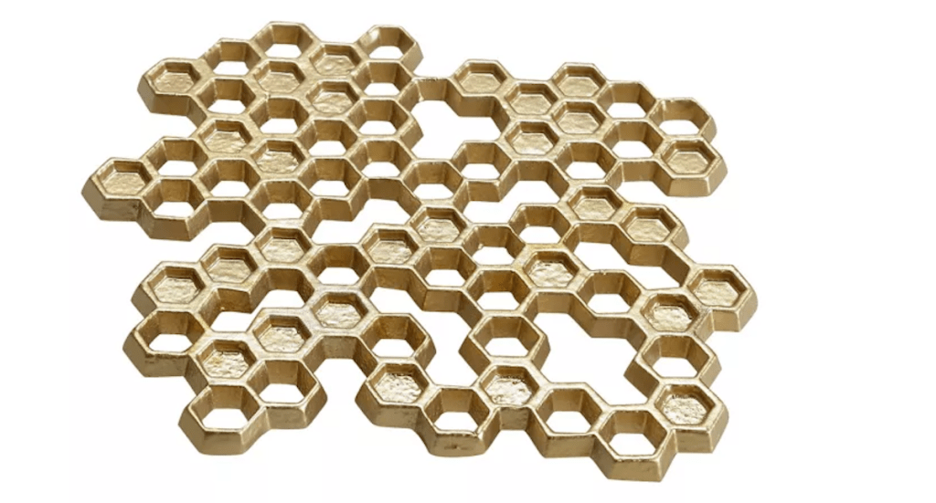 Red Shed 7.75 in. Honeycomb Trivet