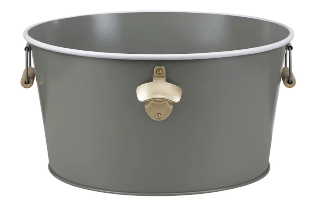 Red Shed Metal Ice Bucket