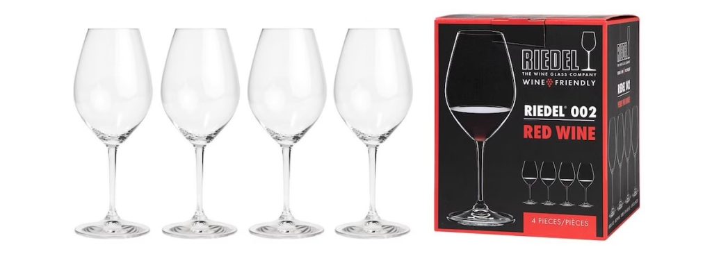 Riedel Red Wine Glasses, 4-Piece Set