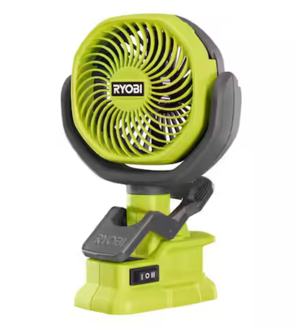 Ryobi ONE+ Cordless Clamp Fan