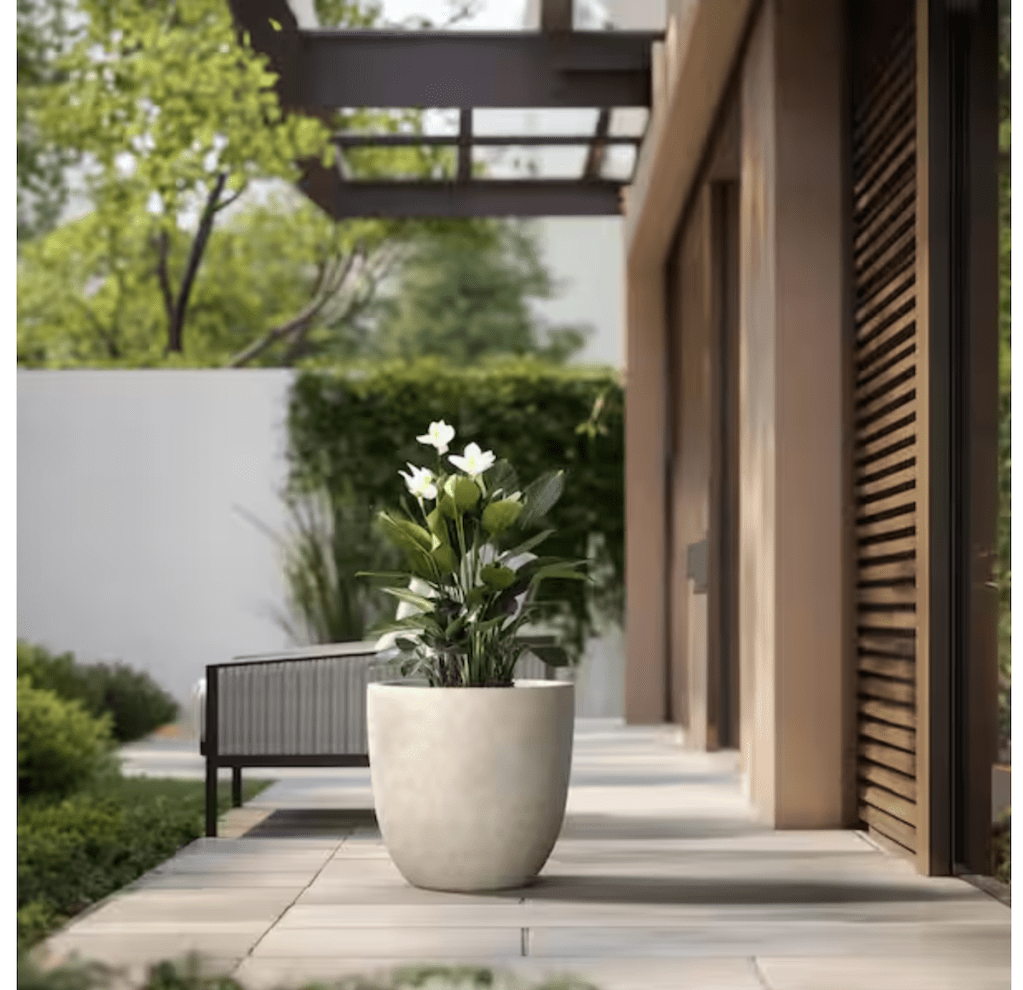 Sapcrete Concrete Round Planter