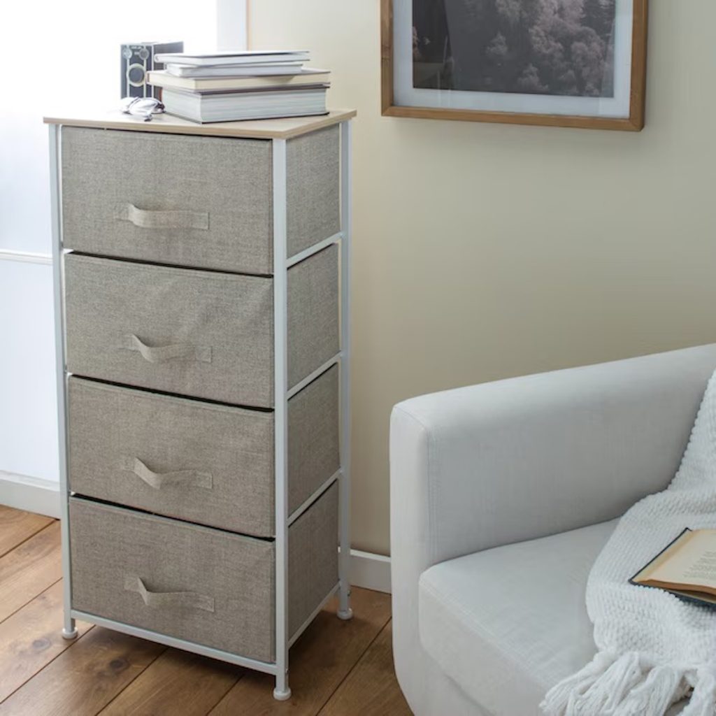 Simplify Metal Storage Drawer Tower
