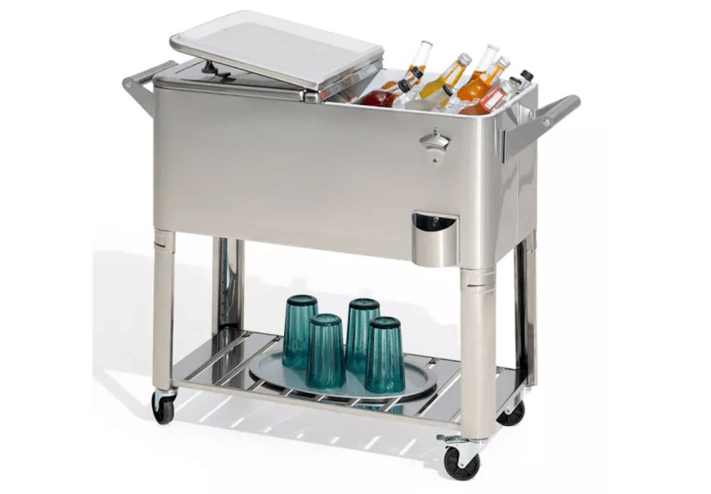 Sunjoy Patio Cooler Cart