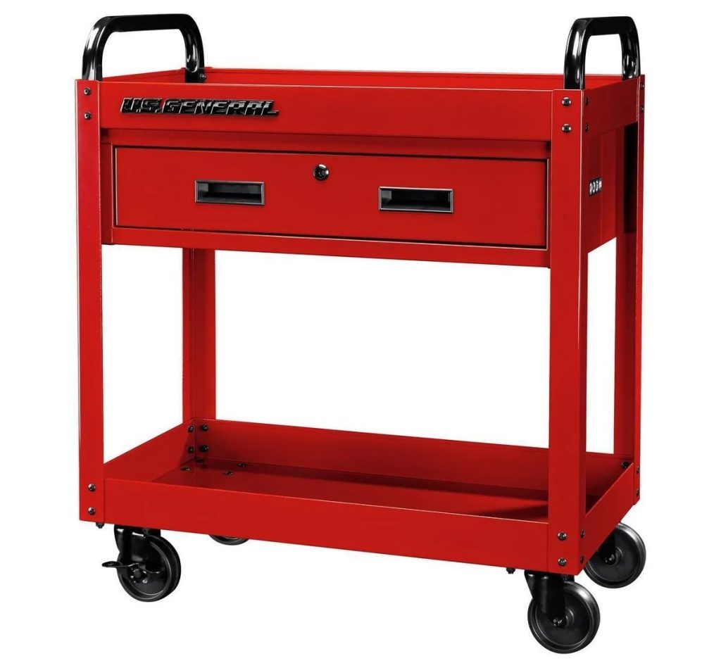 U.S. General 1-Drawer Service Cart