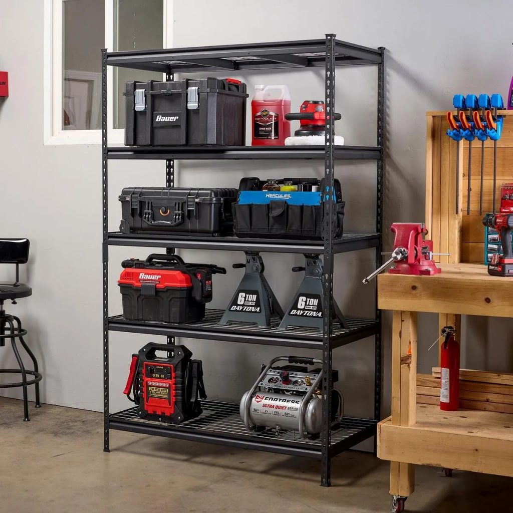 U.S. General 5-Tier Boltless Steel Garage Shelving