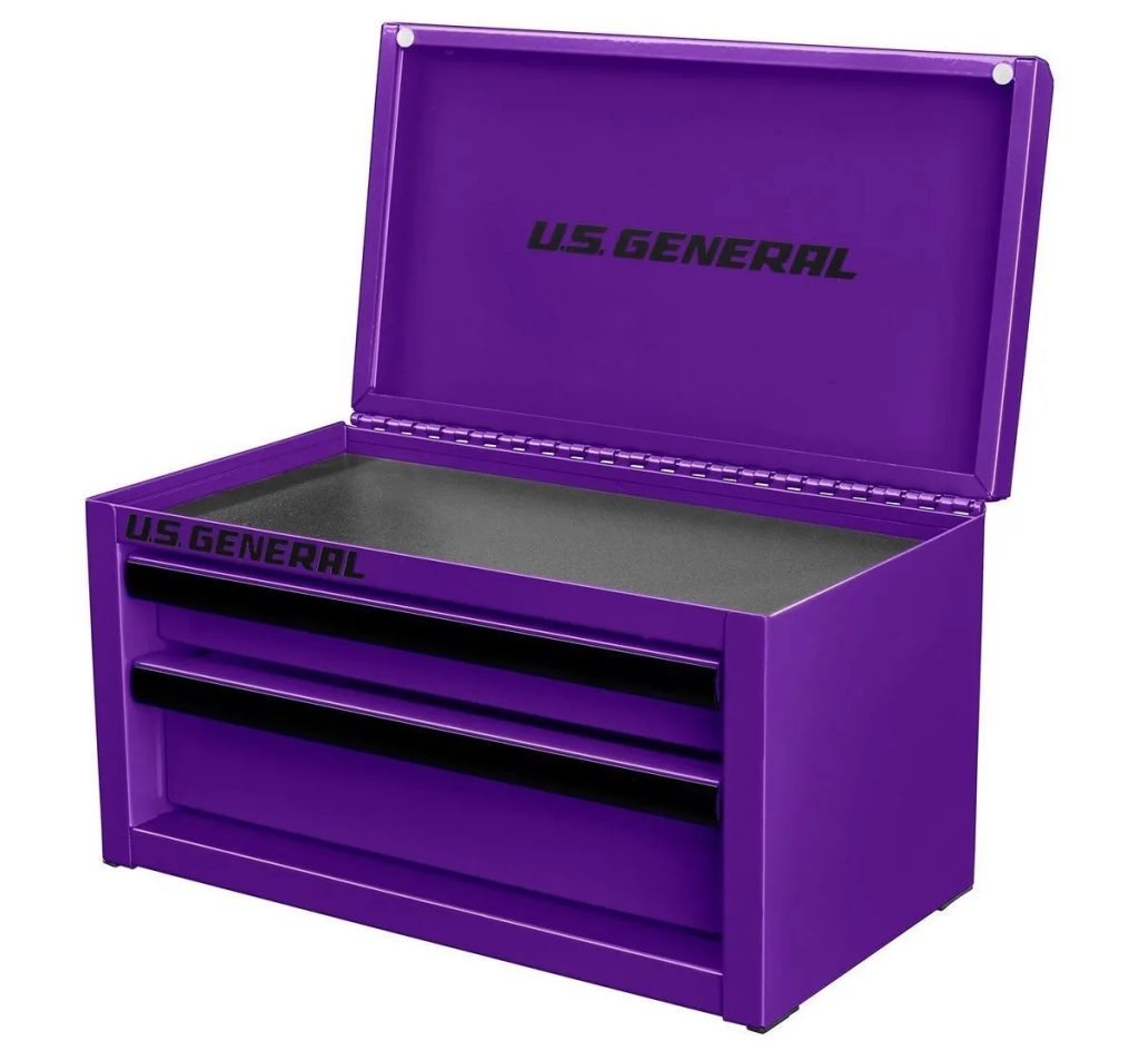 U.S. General Mini Steel Toolbox