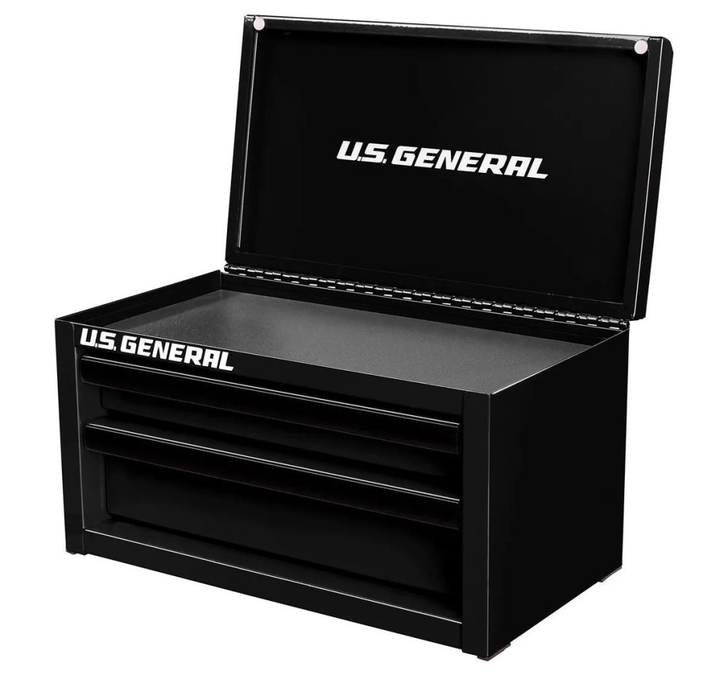 U.S. General Mini Steel Toolbox
