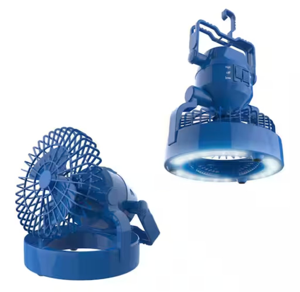 Wakeman Camping Lantern with Fan