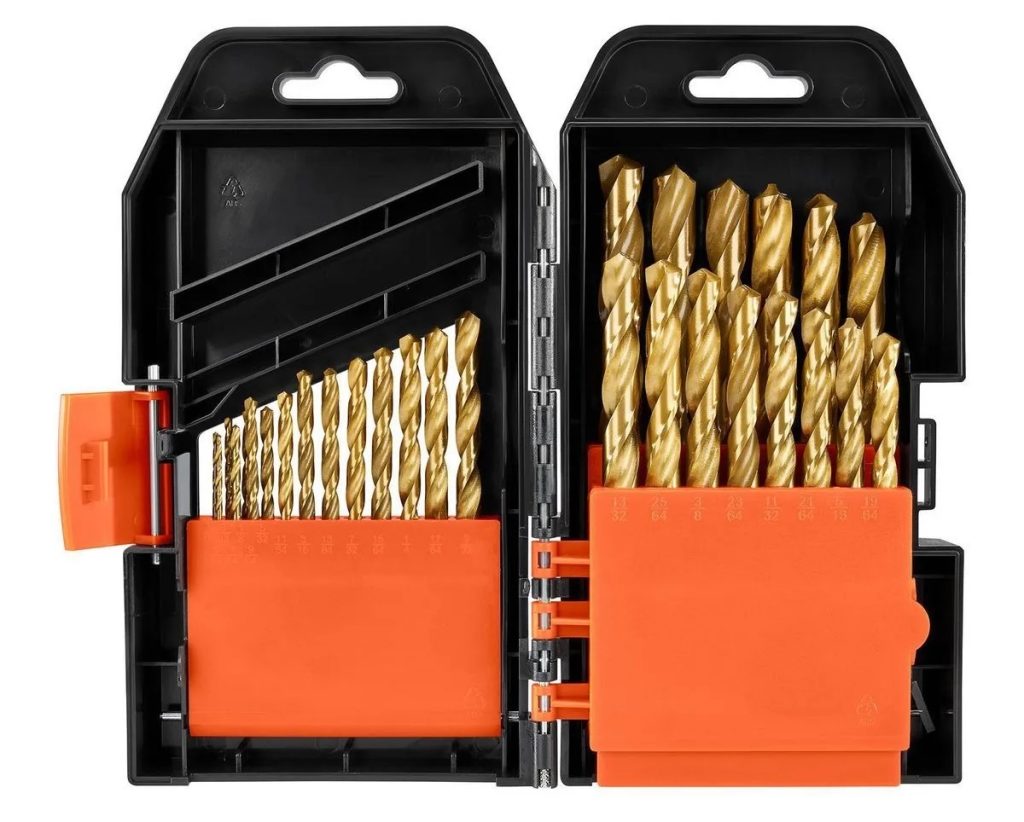 Warrior Titanium Drill Bit Set, 29-Piece