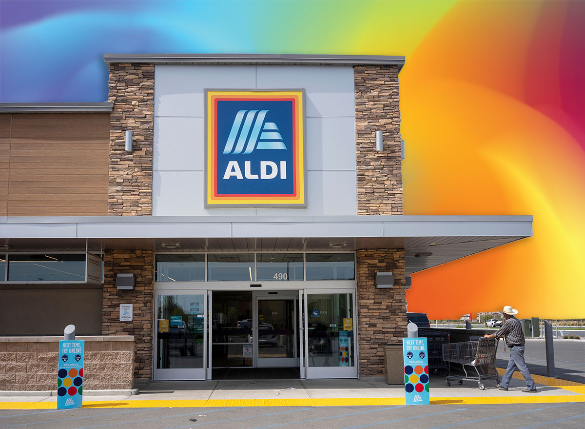 11 Best New Aldi Home Finds Hitting Stores This Week. Delano, CA, USA - Mar 26, 2022: Exterior view of an Aldi grocery store in Delano, California. Aldi is the common brand of two German family-owned multinational discount supermarket chains.