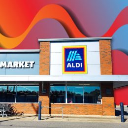 11 Best New Aldi Home Finds Under $25 Hitting Shelves This Week. Aldi Grocery Store in Fayetteville, North Carolina, USA, December 16, 2024