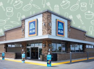 11 Best New Aldi Kitchen Finds Under $15 Hitting Shelves This Week. Delano, CA, USA - Mar 26, 2022: Exterior view of an Aldi grocery store in Delano, California. Aldi is the common brand of two German family-owned multinational discount supermarket chains.