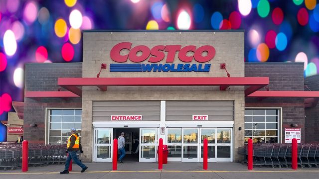 11 Best New Costco Finds Flying Off Shelves This Summer. Calgary, Alberta, Canada. Apr 10, 2025. Exterior shot of a Costco Wholesale store at dusk with "Costco Wholesale" signage and people entering, exiting. Shopping carts visible