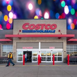 11 Best New Costco Finds Flying Off Shelves This Summer. Calgary, Alberta, Canada. Apr 10, 2025. Exterior shot of a Costco Wholesale store at dusk with "Costco Wholesale" signage and people entering, exiting. Shopping carts visible