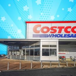11 Best New Costco Storage Finds That Make Your Home Look Organized. MANCHESTER, UK - FEBRUARY 3, 2019: Exterior of Costco Wholesale store in Manchester, Chadderton, UK. Costco operates a chain of membership warehouses, carrying merchandise at lower prices.