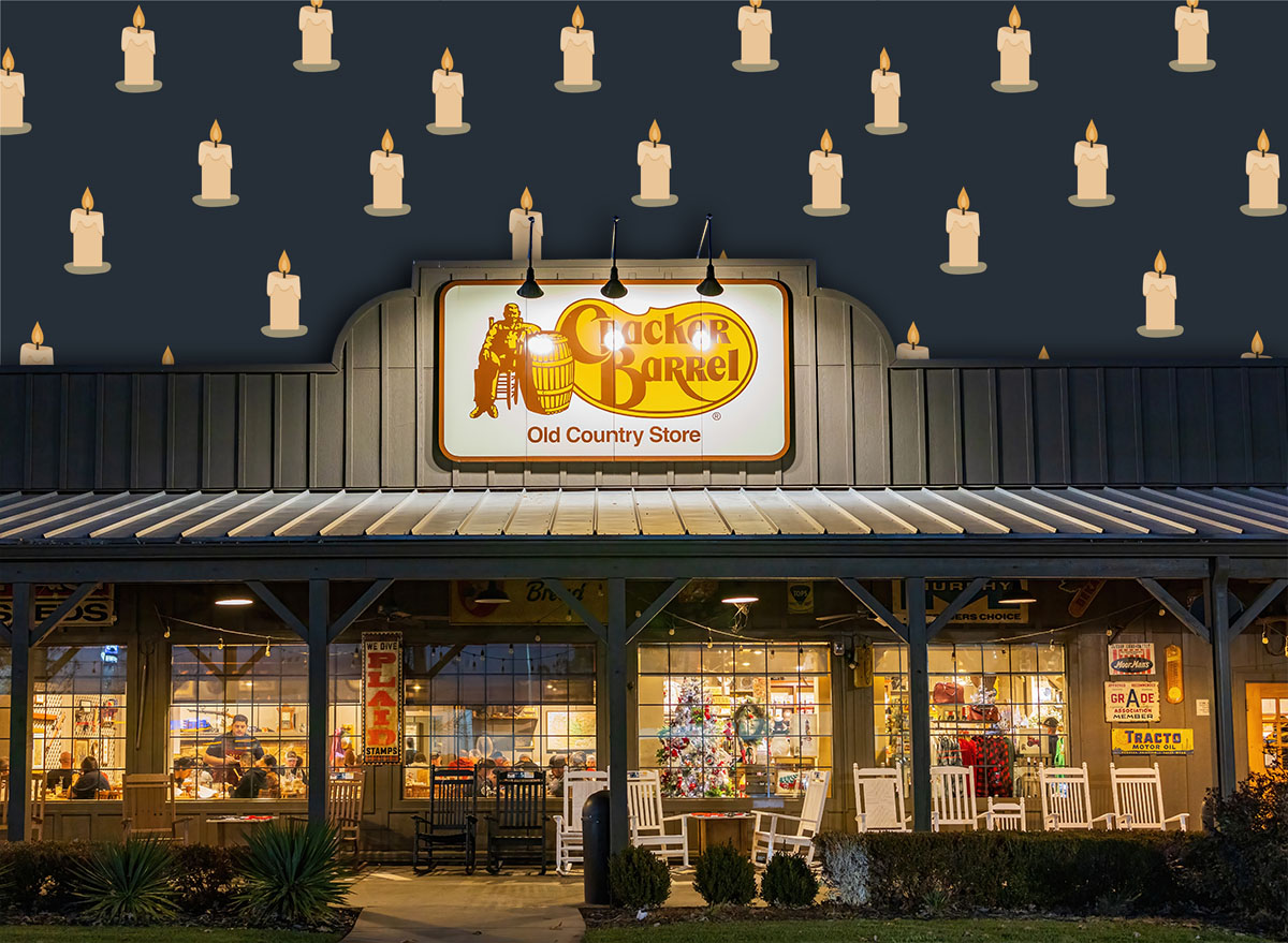 11 Best New Cracker Barrel Candle and Home Fragrance Finds Under $23. Texas, NOV 23 2022 - Night view of the Cracker Barrel Old Country Store