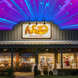 11 Best New Cracker Barrel Country Kitchen Finds Under $20. Texas, NOV 23 2022 - Night view of the Cracker Barrel Old Country Store