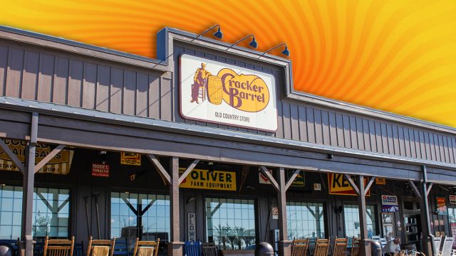 11 Best New Cracker Barrel Summer Decor Finds Under $15. Rialto, California, United States - 02-06-2020: A store front sign for the restaurant chain known as Cracker Barrel.