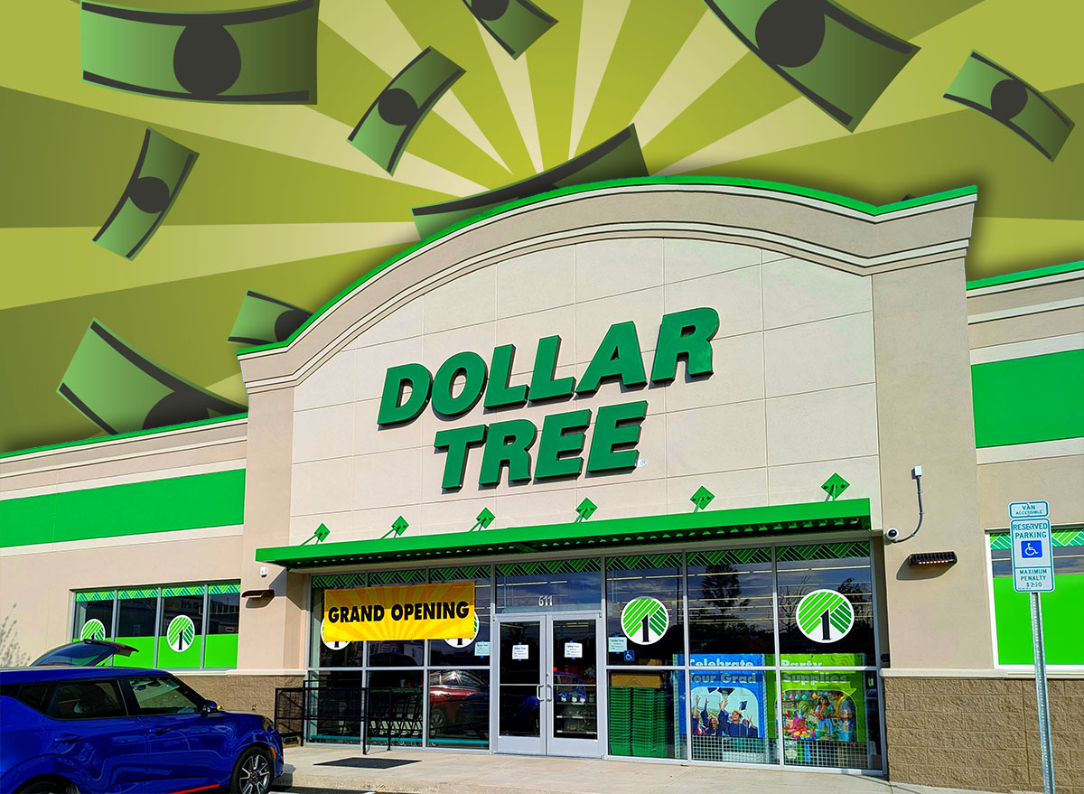 Apex, North Carolina - May 8 2025: Dollar Tree Grand Opening New Store Location Apex Chessie Grand Station Location Apex Peakway NC